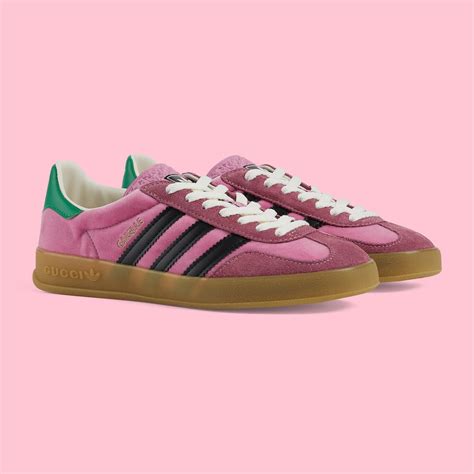 gucci gazelle adidas pink.